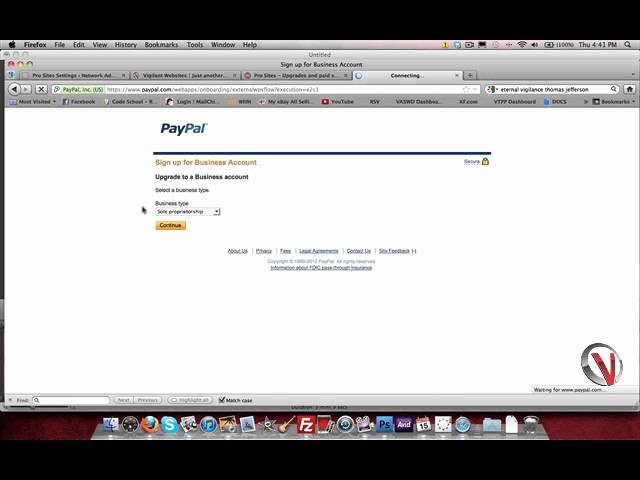 Setting Up API for Express Checkout on Paypal