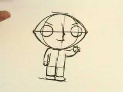 how to draw stewie presentment