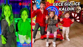 GECE GİZLİCE EĞLENCE MERKEZİNDE KALMAK ?! KUZEY ELİF YAKALANDIK !! دي دي ميدو - 