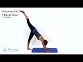stretching