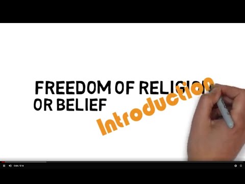 1. Introduction to Freedom of Religion or Belief