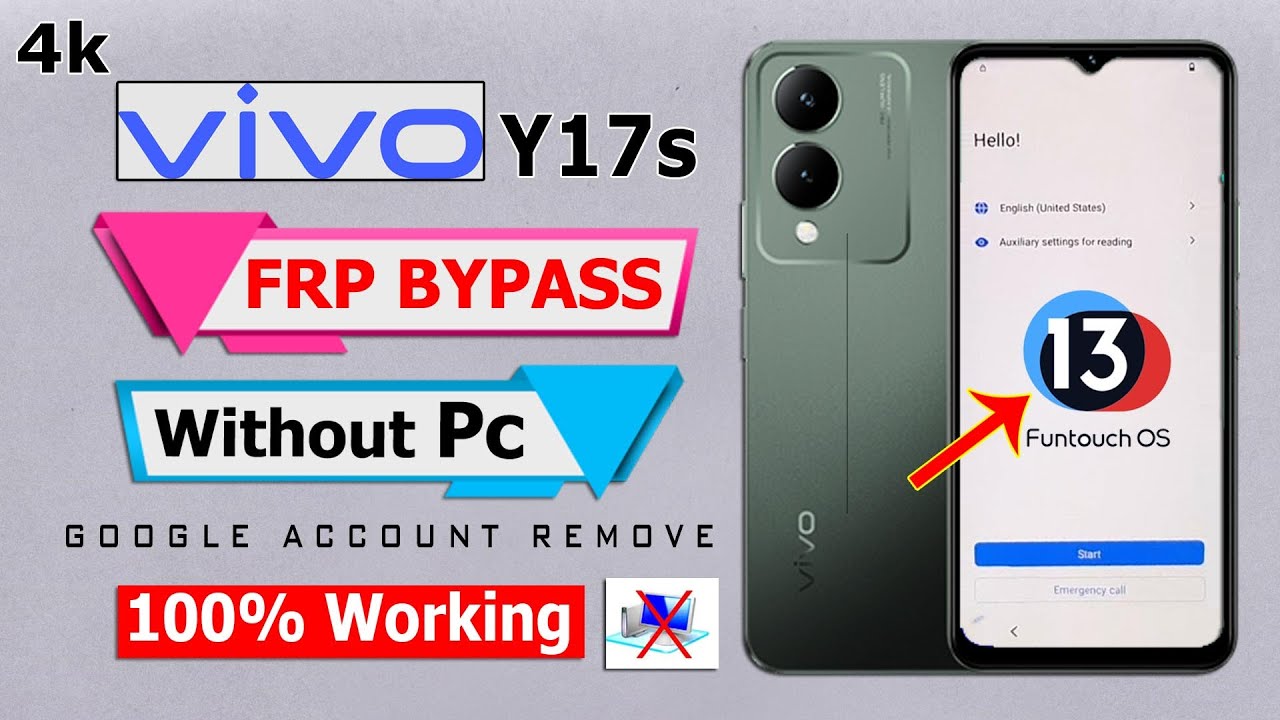 Vivo Y17s FRP Bypass Android 13 Without Pc | Rm Solution Vivo Y17s FRP Bypass Android 13 Without Pc | Rm Solution