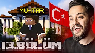 Dev Muhtarlik Bi̇nasi Yaptik Anayasa Oluşturup Muhtar Seçi̇mi̇ Yaptik Minecraft 13. Bölüm