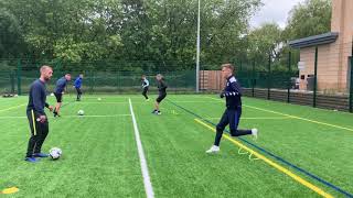 Professional Footballers , youth internationals - A full week on the training ground with Dave1on1