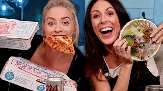 Our FIRST Mukbang ft. JOSLYN DAVIS (Addressing My Weight Loss)