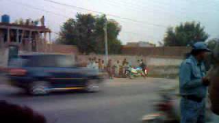 Yousaf Raza Gillani Protocol Multan Bosan Road