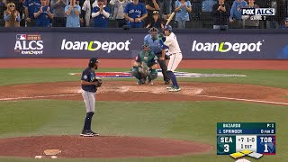 Clutch Gene George Springer Hits Go-Ahead Three-Run Home Run To Give Blue Jays Lead In Alcs Game 7