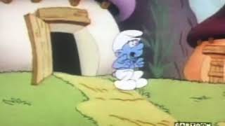 Smurfs jokey’s funny bone