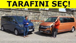 Volkswagen Caravelle vs Ford Tourneo Custom | TARAFINI SEÇ!