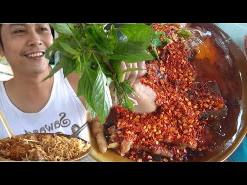 ต้มเส้นหลังโรงเรียนภาค 5 (พริก11 ช้อน) ผักจัดเต็ม