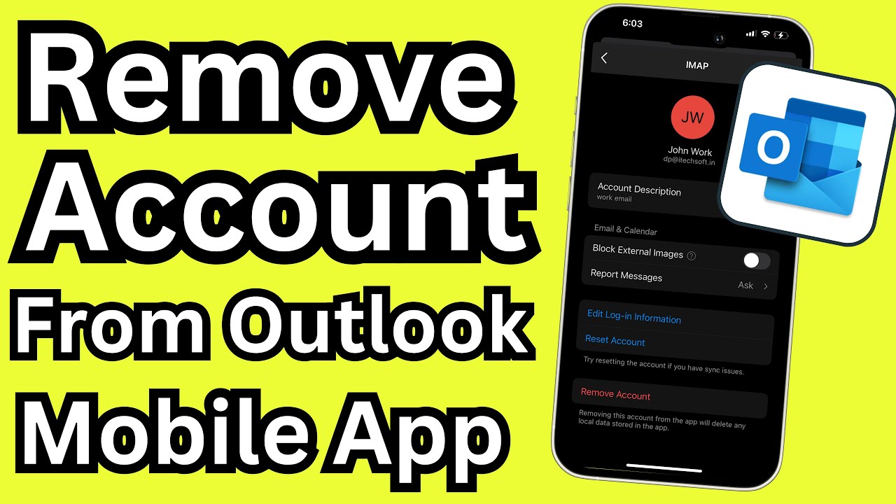 How to Remove Mail Account From Outlook Mobile App How to Remove Mail Account From Outlook Mobile App