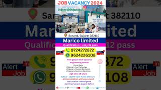 Marico Company Jobs Ahmedabad Job