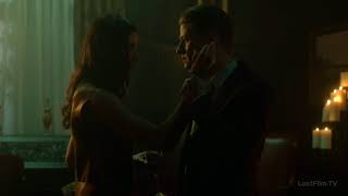 Jim Gordon And Sofia Falcone Kiss Gotham S04E04