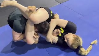 Mixed Nogi Grappling Laurah Hallock Jiu-Jitsu