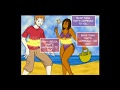 Mario Beach Girls Transformation- Pre-vore comic (pt.1)