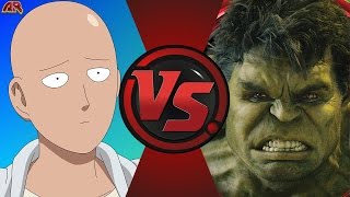 ONE PUNCH MAN vs HULK! (Saitama vs World Breaker Hulk) Cartoon Fight Club Episode 147