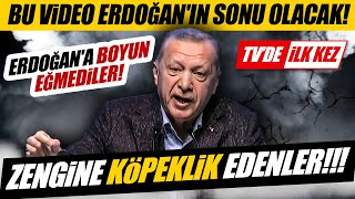 Şok Vi̇deo Erdoğana Boyun Eğmediler Zengine Köpeklik Edenler