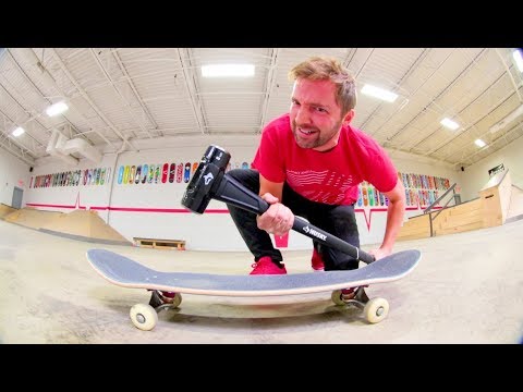ReVive Skateboards Strength Test / SLEDGE HAMMER!