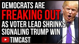 Democrats Freak Out Over "Deja Vu" As Biden Lead LESS THAN Hillary, Republicans WINNING Voter Edge