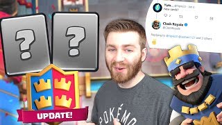 TWO NEW CARDS NEXT UPDATE!? MORE UPDATE NEWS! | Clash Royale | NEW BUFFED CARDS DECKS Y.B.D Ep. 1!