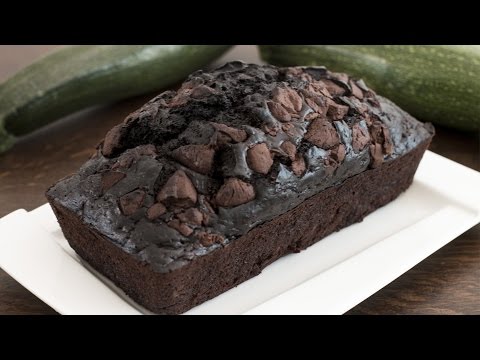 VIDEO : chocolate zucchini bread recipe - chocolate zucchinibread - moist, rich, chocolaty and the chocolate chunks inside are melted and create an amazing texture. to ...