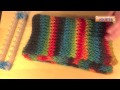 Echarpe en laine faite avec Rainbow Loom [Tuto]