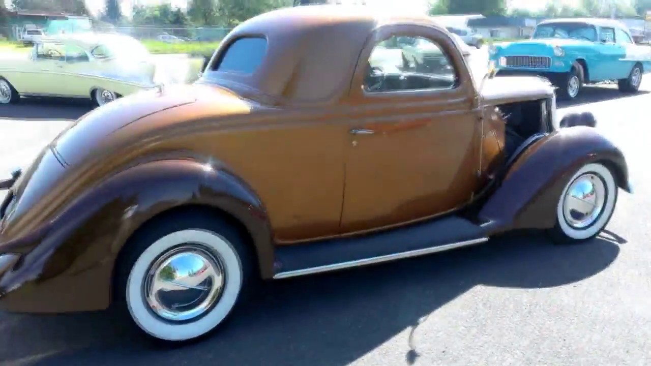 1936 Ford 3 Window Coupe w/ Rumble Seat - YouTube