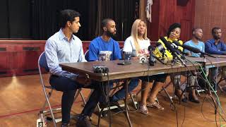 Press Conference with Gemmel Moore's Mother on the Arrest of Ed Buck.