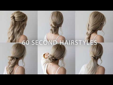 6 QUICK & EASY HAIRSTYLES | Cute Long Hair Hairstyles - YouTube