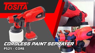 Spray Gun Cordless Baterai Serbaguna Dari Tosita