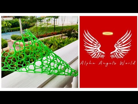 Net pot/ Basket making | Orchid Planting | Gardening ideas | Balcony Garden | Alpha Angel'sWorld