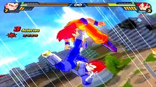 Vegeta Ssj Dios Vs Goku Ssj Dios Dragon Ball Z Budokai Tenkaichi 3 Mod