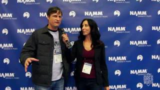 Sam Knaak of Ear Witness Studios at NAMM 2017