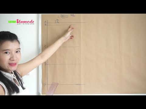 Phần 2 - Bài 02: Cắt may áo chui đầu - Thiết kế thân sau