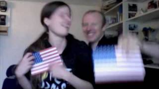American Flag Dancing