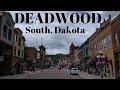 TOUR OF DEADWOOD SOUTH DAKOTA AND SALOON #10 DAILY VLOG:SD008