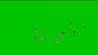 Minecraft Teleport Particles Green Screen