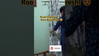 Diwali Cleaning Vlog2025 Purde Nikale Aur Room Magic Dekho