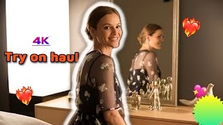 4K Transparent Clothing Cleaning Try On Haul Try Haul Transparent Swimsuit 2025