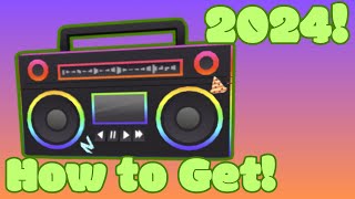 How to get Rick's Boombox + Rocket Bug Fix in Vehicle Simulator 2024!