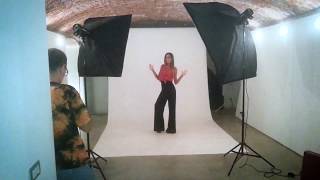 Backstage Giorgia Palmas