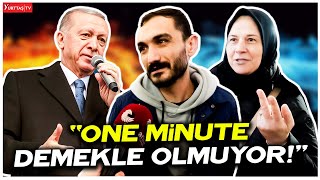 Erdoğana Pazarda Şok Isyan One Minute Demekle Olmuyor