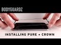 ScreenGuardz Pure® + The Crown Installation video for iPhone 6 / 6 Plus