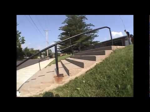 10 Stair Backside Lipslide! - TJ Shaw