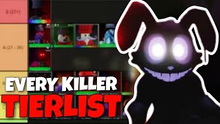 ALL KILLERS TIERLIST | Roblox Survive the Killer