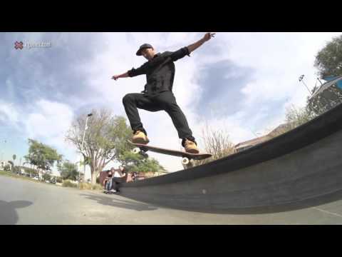 X Games Trick Tips -- Kelvin Hoefler backside tailslide