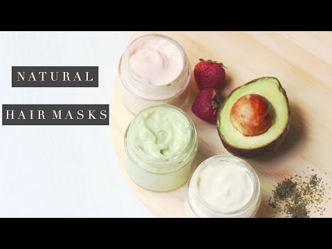 DIY Natural Hair Mask Treatments for Dry/Oily/Dandruff Hair - YouTube