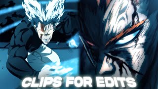 Garou Raw Clips For Editing (One Punch Man)