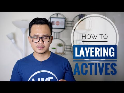 Tips Layering Bahan Aktif - YouTube
