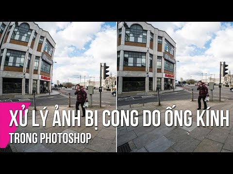 Xử Lý Ảnh Bị Cong Do Ống Kính Trong Photoshop | Thùy Uyên